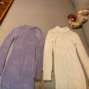 Two cute dresses for the cold